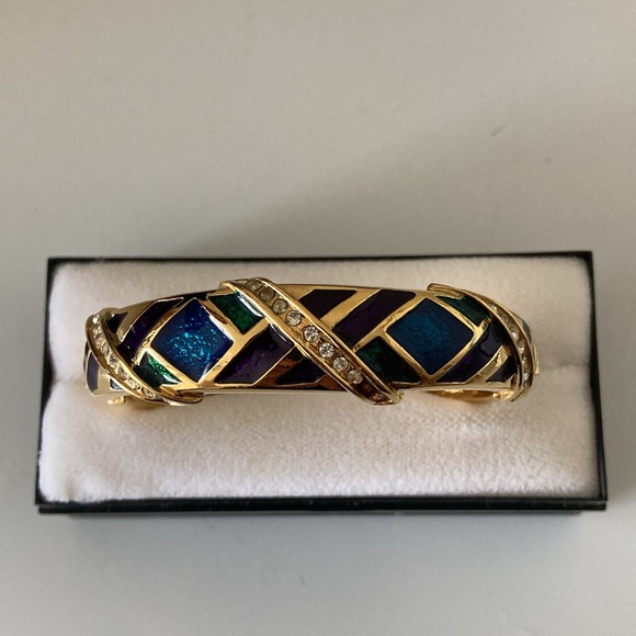 Vintage Fifth Avenue Bracelet Bangle, Handmade EUC - Picture 2 of 7